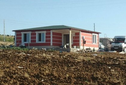 Sarılı  köyü çelik konstrüksüyon Ev